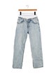 Alexander Wang Mid-Rise Straight Leg Jeans
