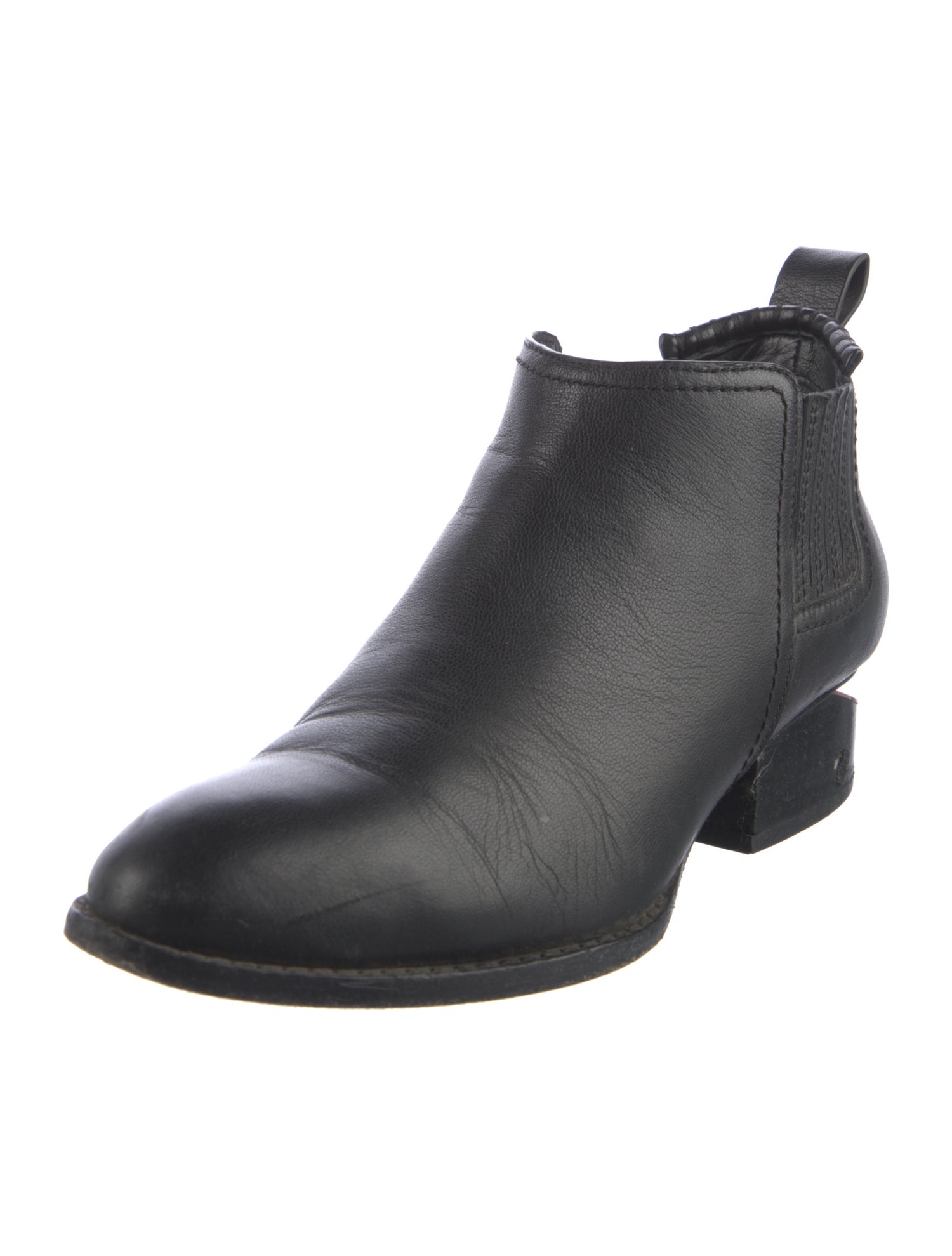 Alexander Wang Leather Chelsea Boots