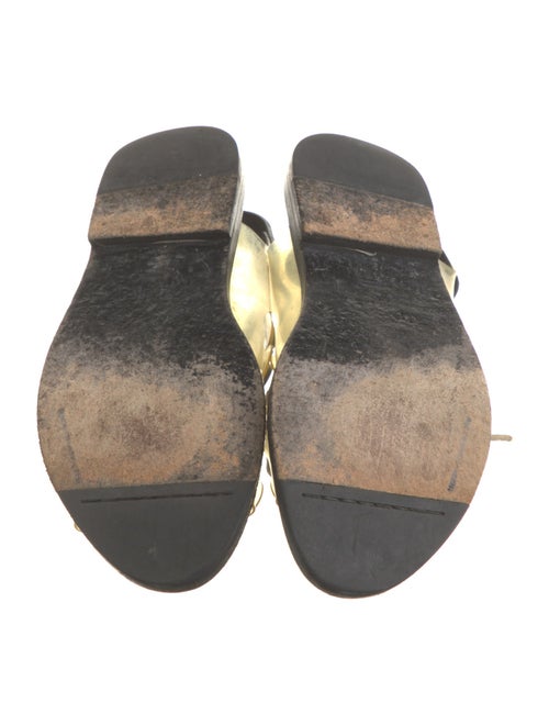 Alexander Wang PVC Studded Accents Slingback Sandals