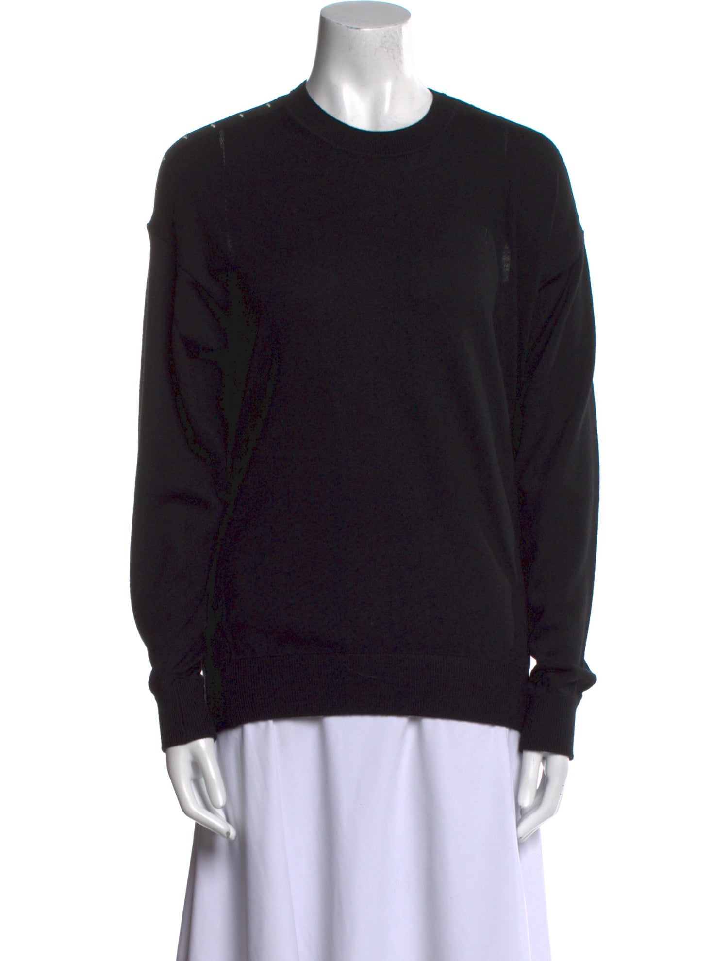 Alexander Wang Merino Wool Crew Neck Sweater
