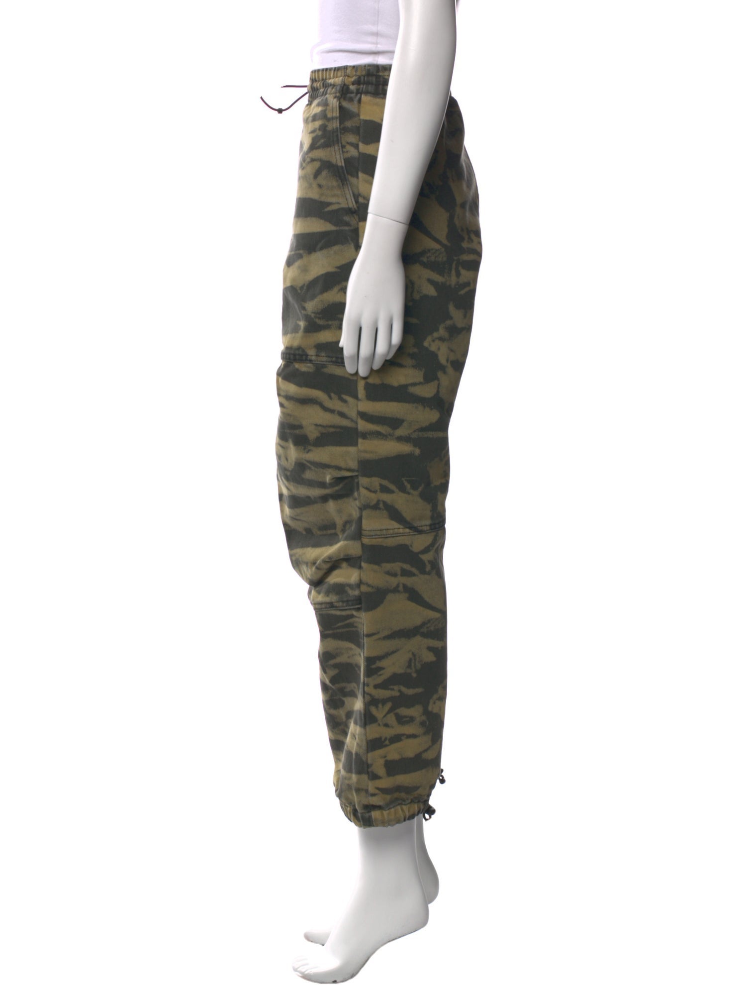 Alexander Wang Camouflage Print Straight Leg Pants