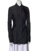 Alexander Wang Long Sleeve Button-Up Top