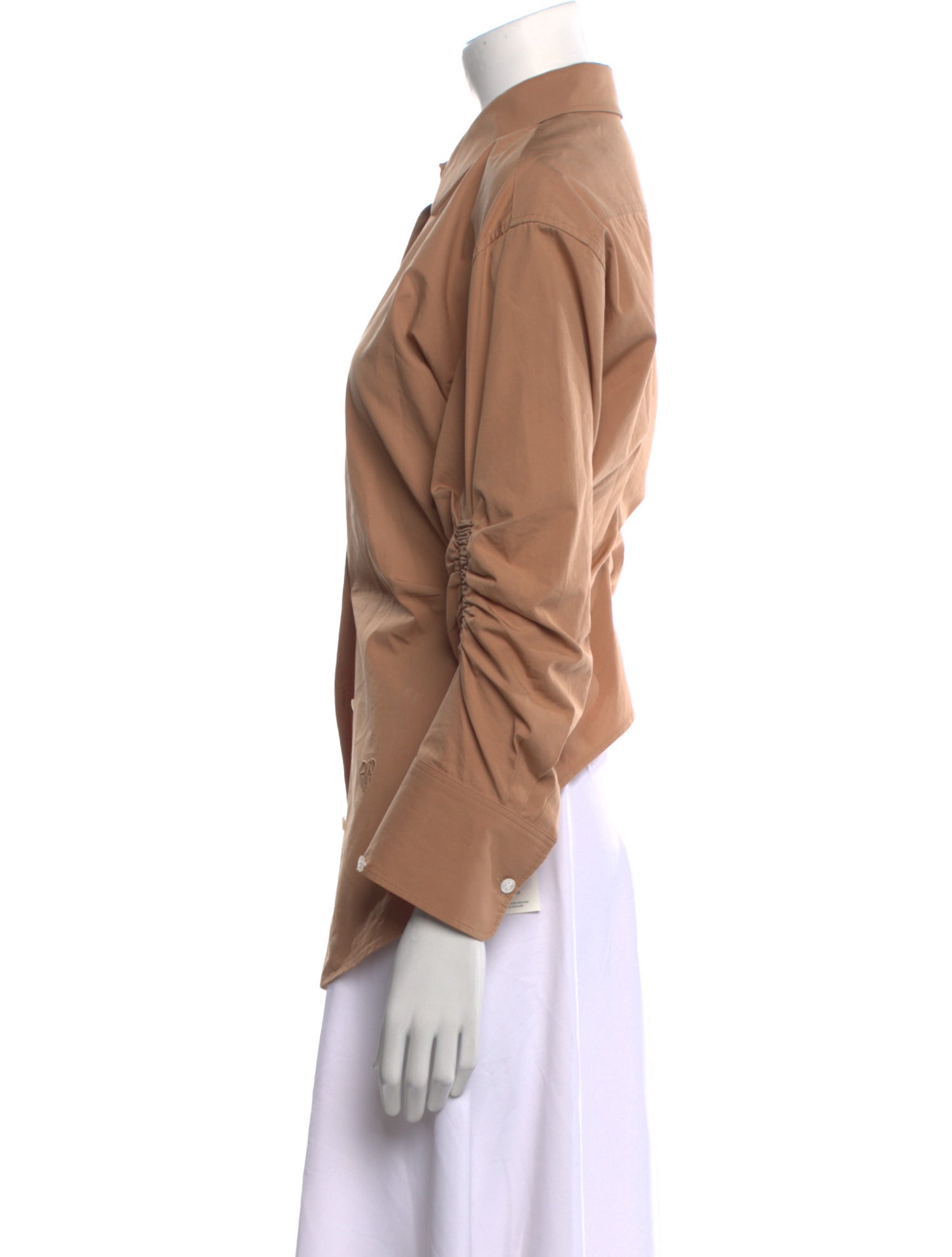 Alexander Wang Long Sleeve Button-Up Top