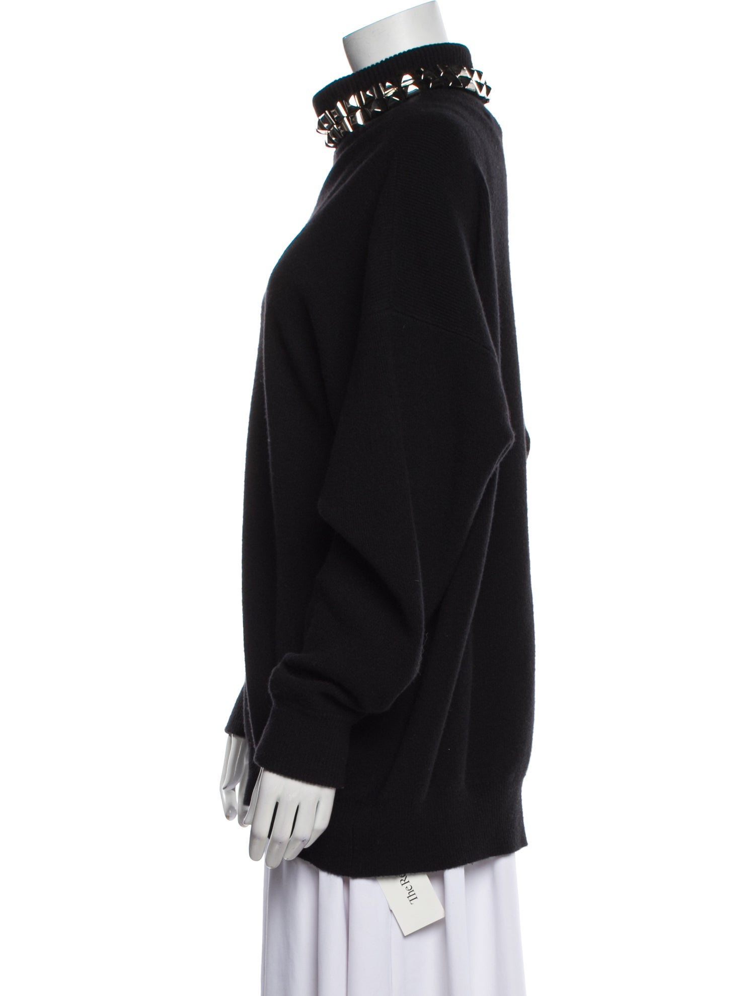 Alexander Wang Wool Mock Neck Sweater