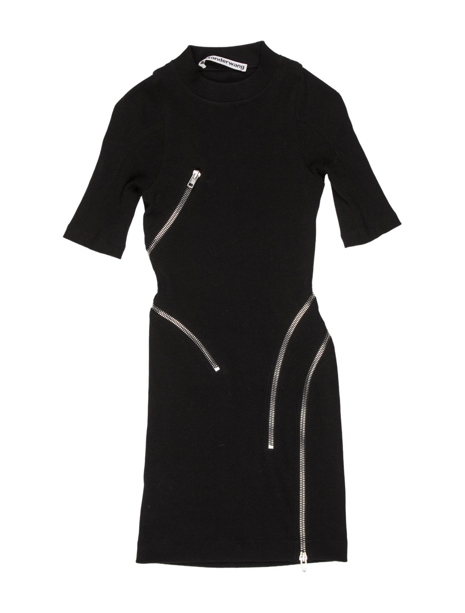 Alexander Wang Mock Neck Mini Dress
