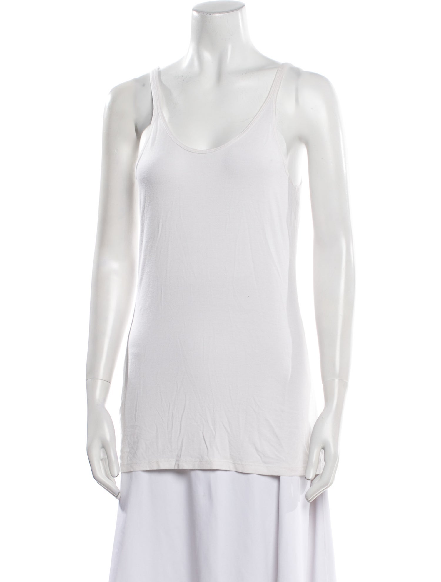 Alexander Wang Scoop Neck Sleeveless Top