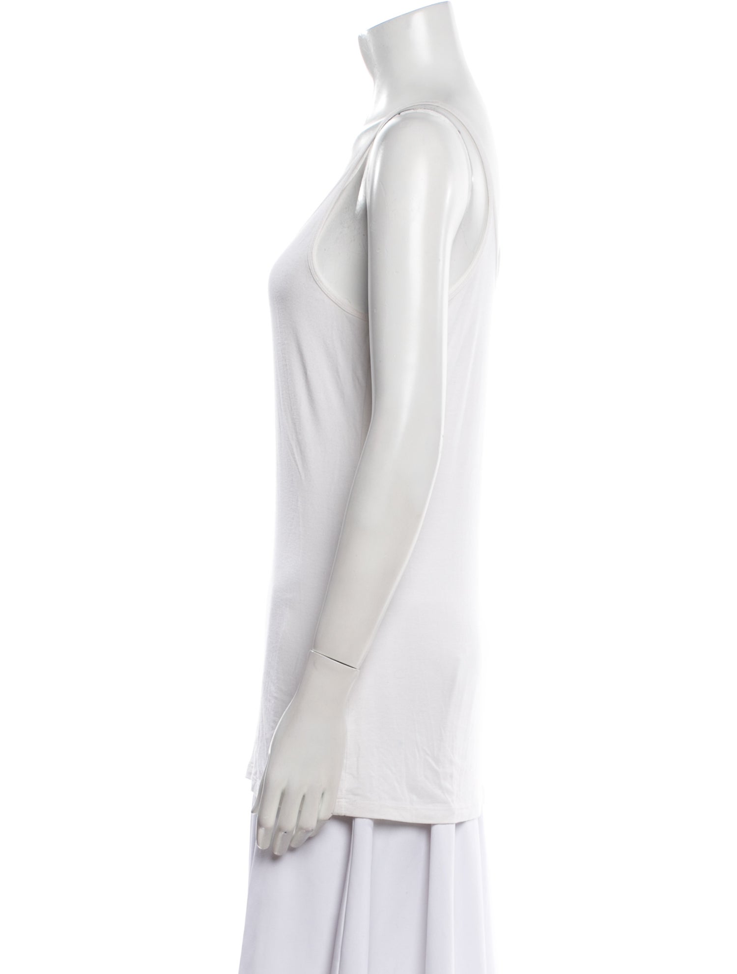 Alexander Wang Scoop Neck Sleeveless Top