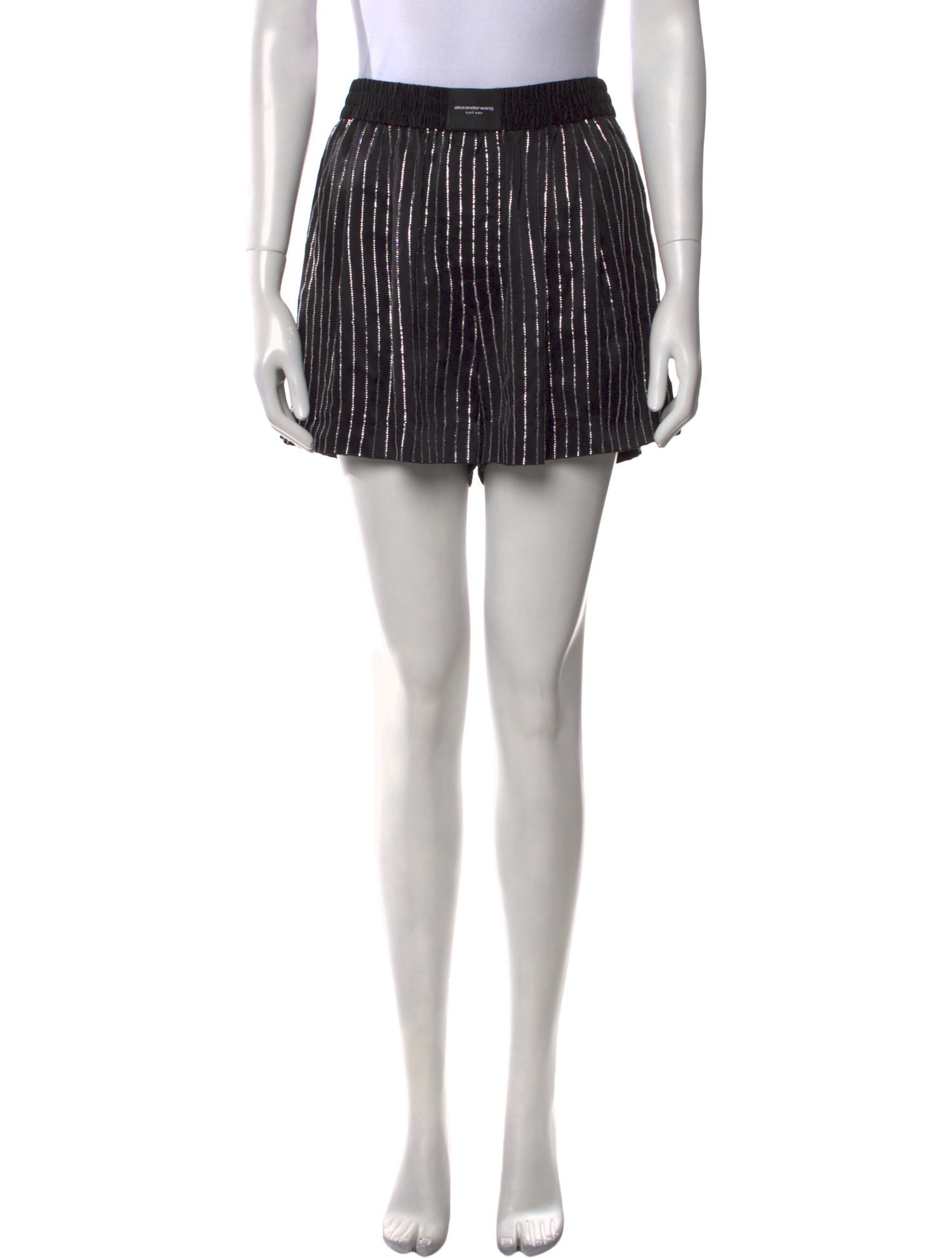 Alexander Wang Silk Mini Shorts