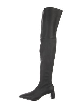 Alexander Wang Leather Sock Boots