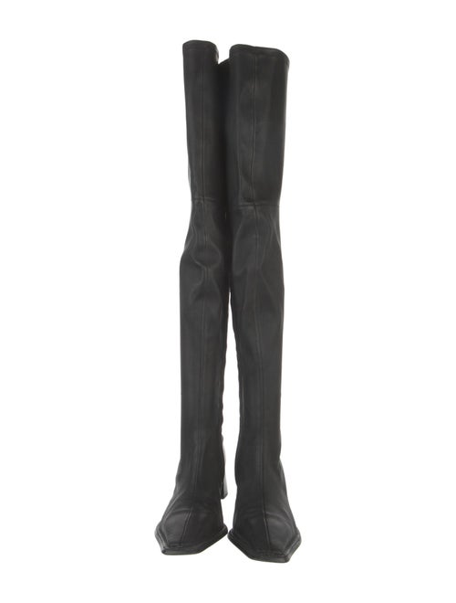 Alexander Wang Leather Sock Boots