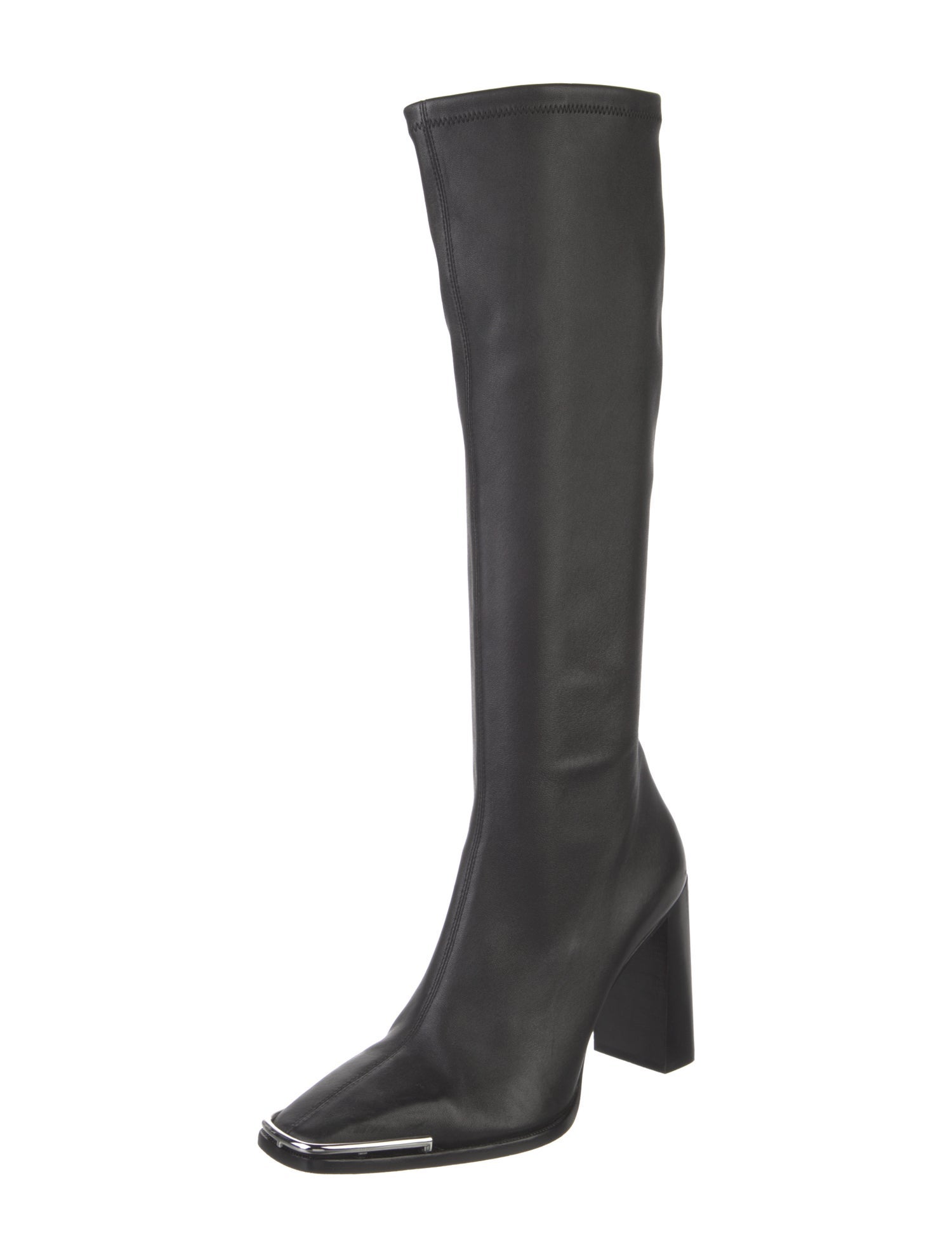 Alexander Wang Leather Sock Boots