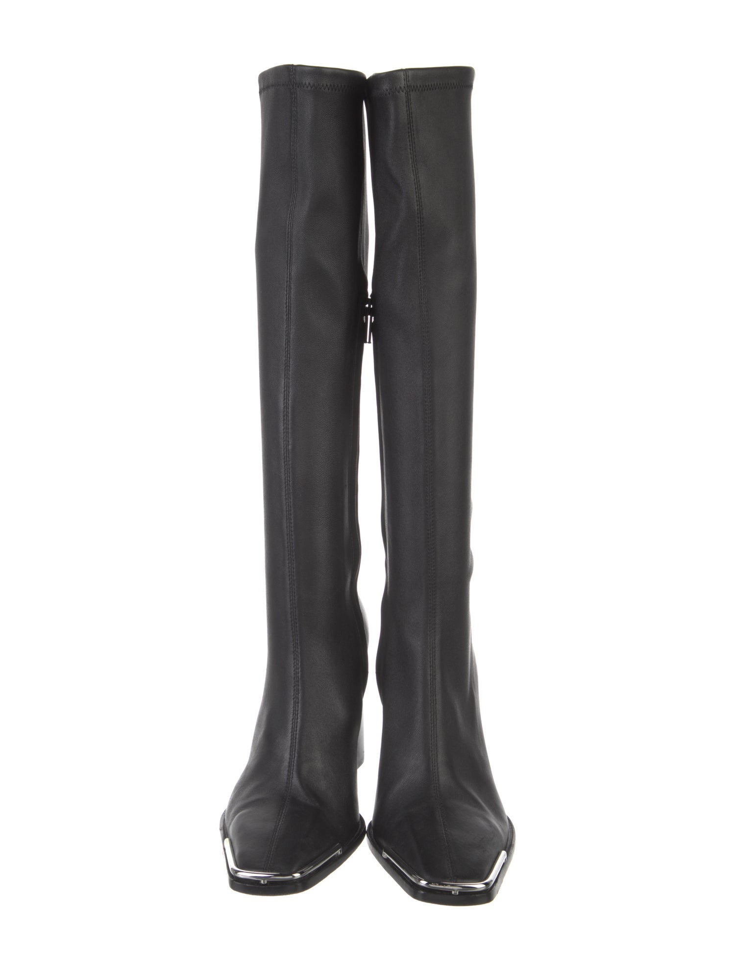 Alexander Wang Leather Sock Boots