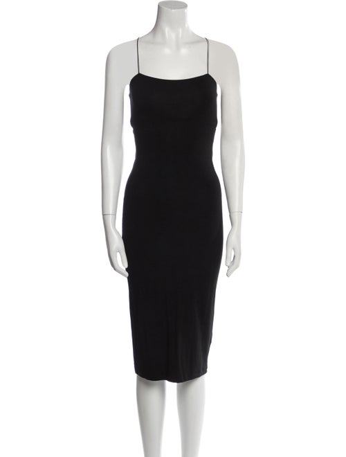 Alexander Wang Square Neckline Midi Length Dress
