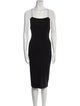 Alexander Wang Square Neckline Midi Length Dress