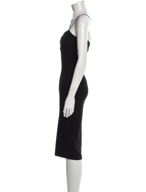 Alexander Wang Square Neckline Midi Length Dress