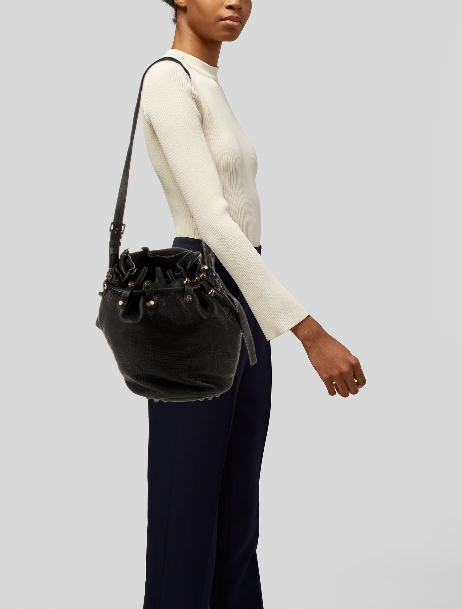 Alexander Wang Leather Bucket Bag