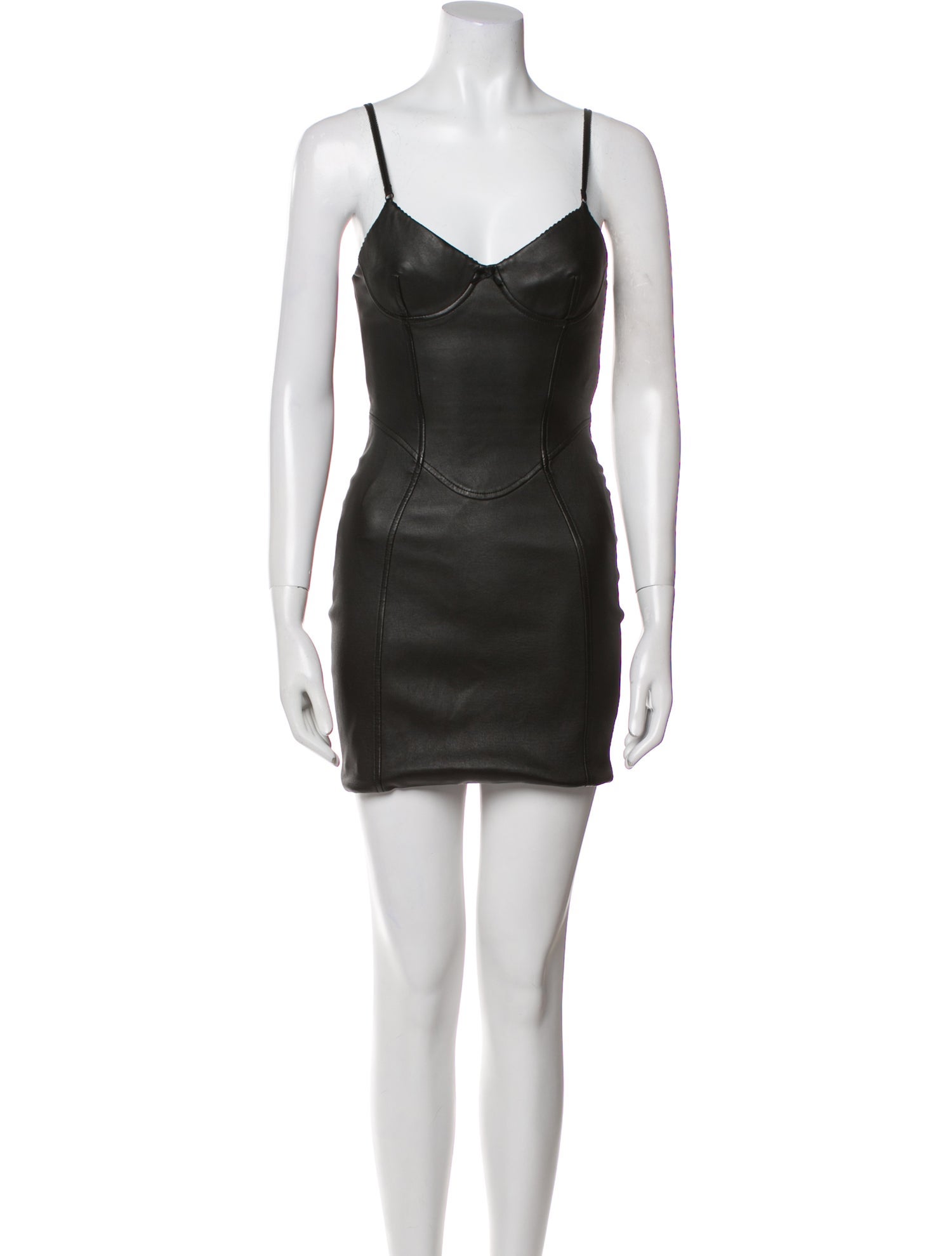Alexander Wang Leather Mini Dress