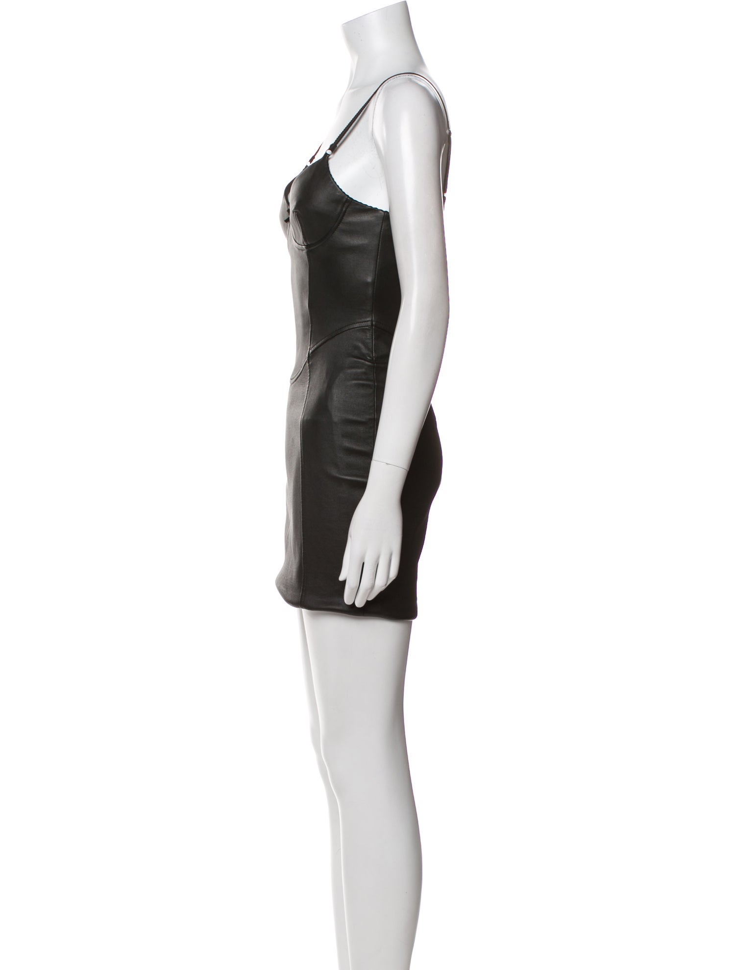Alexander Wang Leather Mini Dress