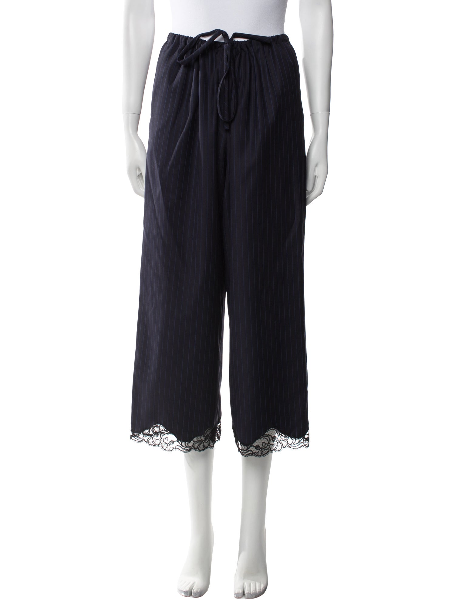Alexander Wang Virgin Wool Wide Leg Pants