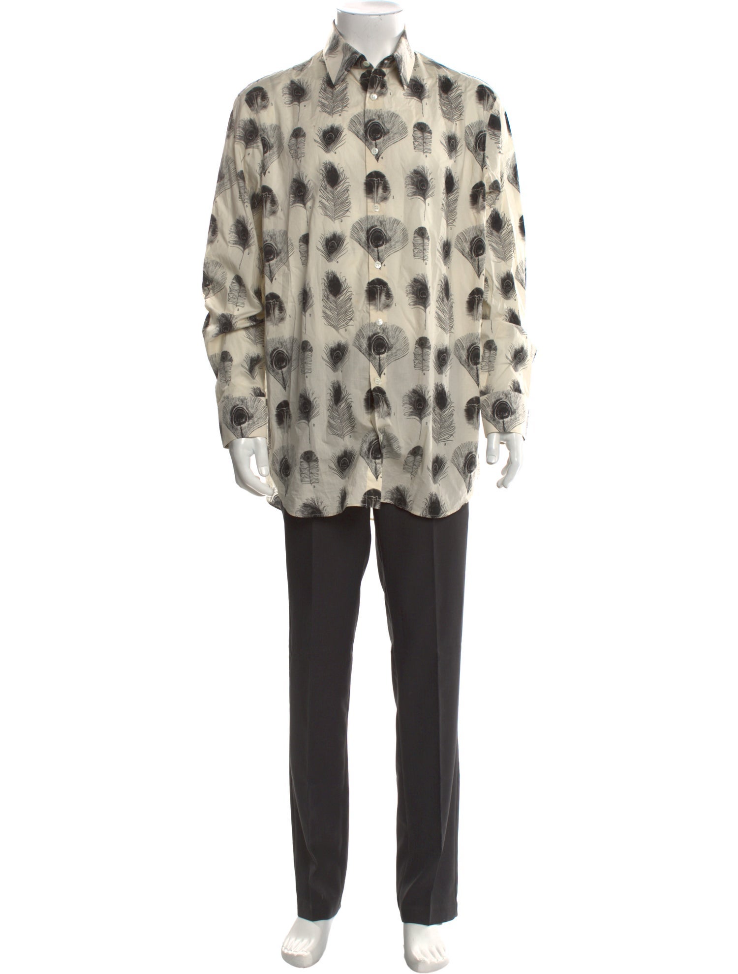 Alexander Wang Printed Long Sleeve Shirt