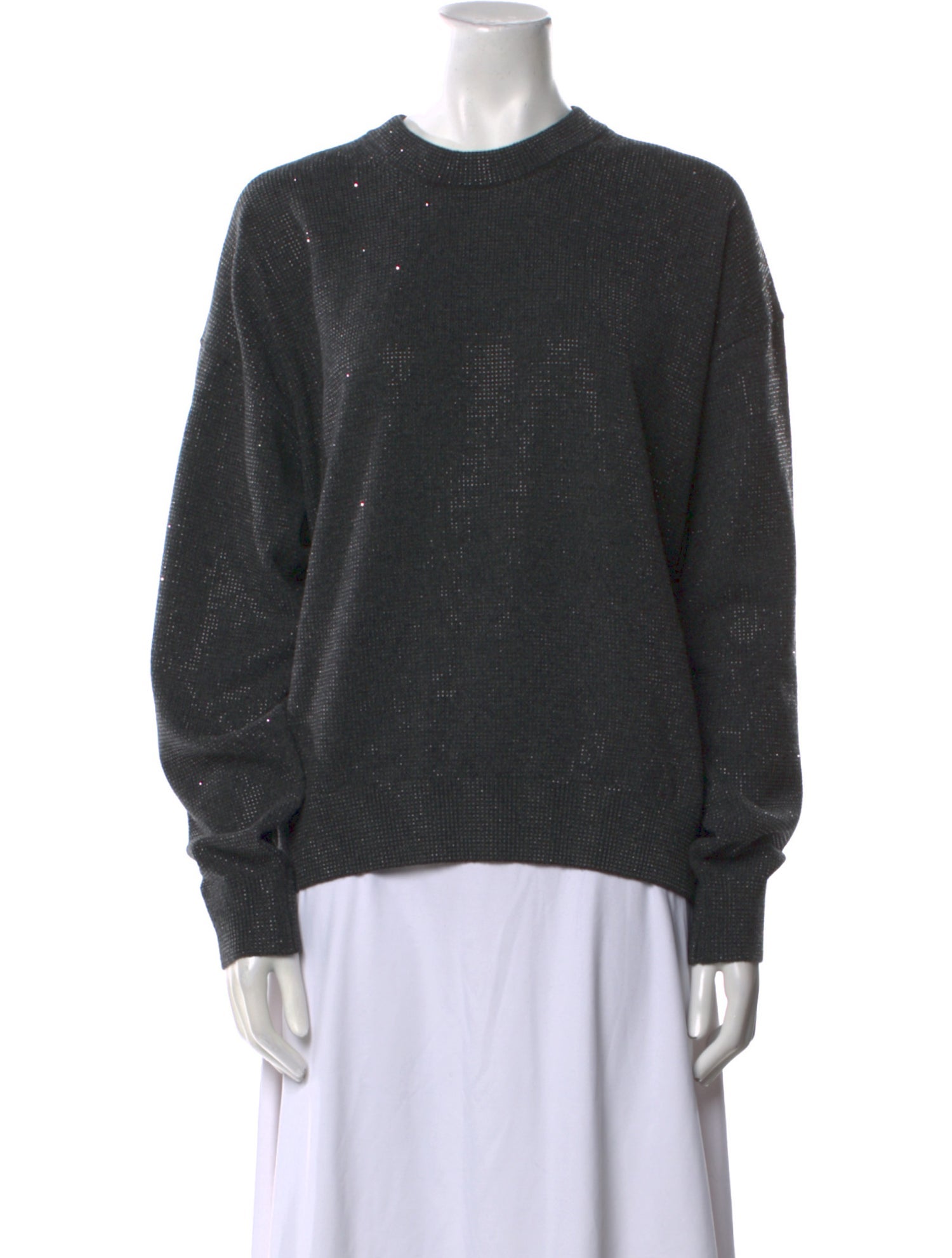 Alexander Wang Silk Crew Neck Sweater