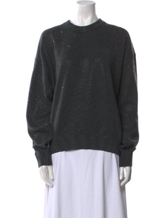Alexander Wang Silk Crew Neck Sweater