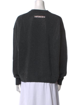 Alexander Wang Silk Crew Neck Sweater