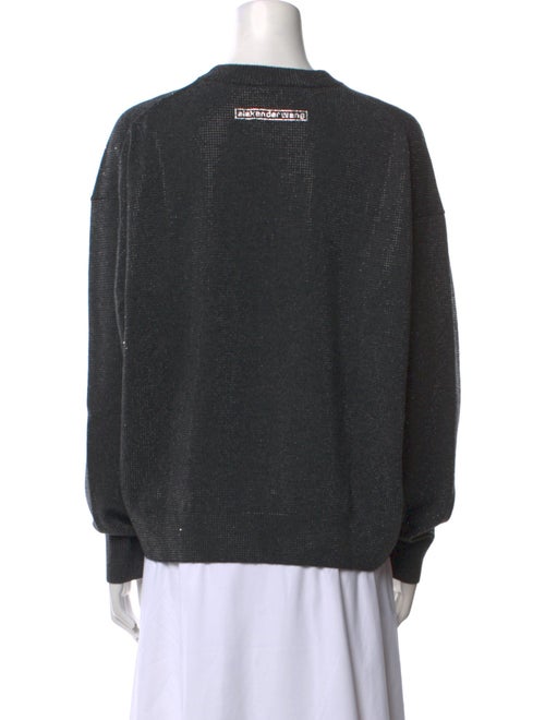 Alexander Wang Silk Crew Neck Sweater