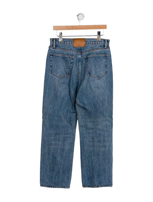 Alexander Wang High-Rise Wide Leg Jeans