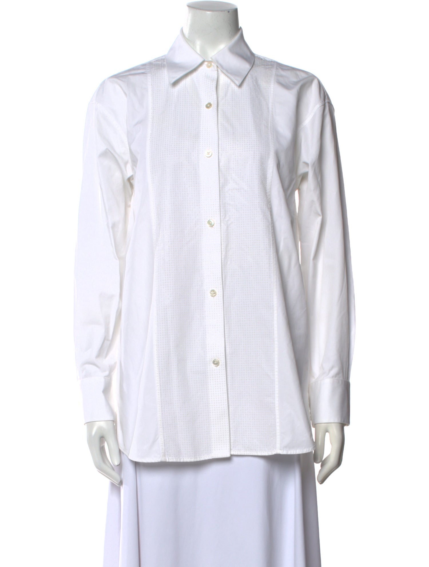 Alexander Wang Long Sleeve Button-Up Top