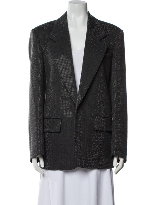 Alexander Wang Wool Tweed Pattern Blazer