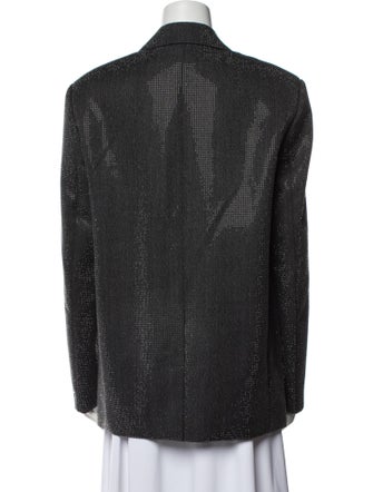 Alexander Wang Wool Tweed Pattern Blazer