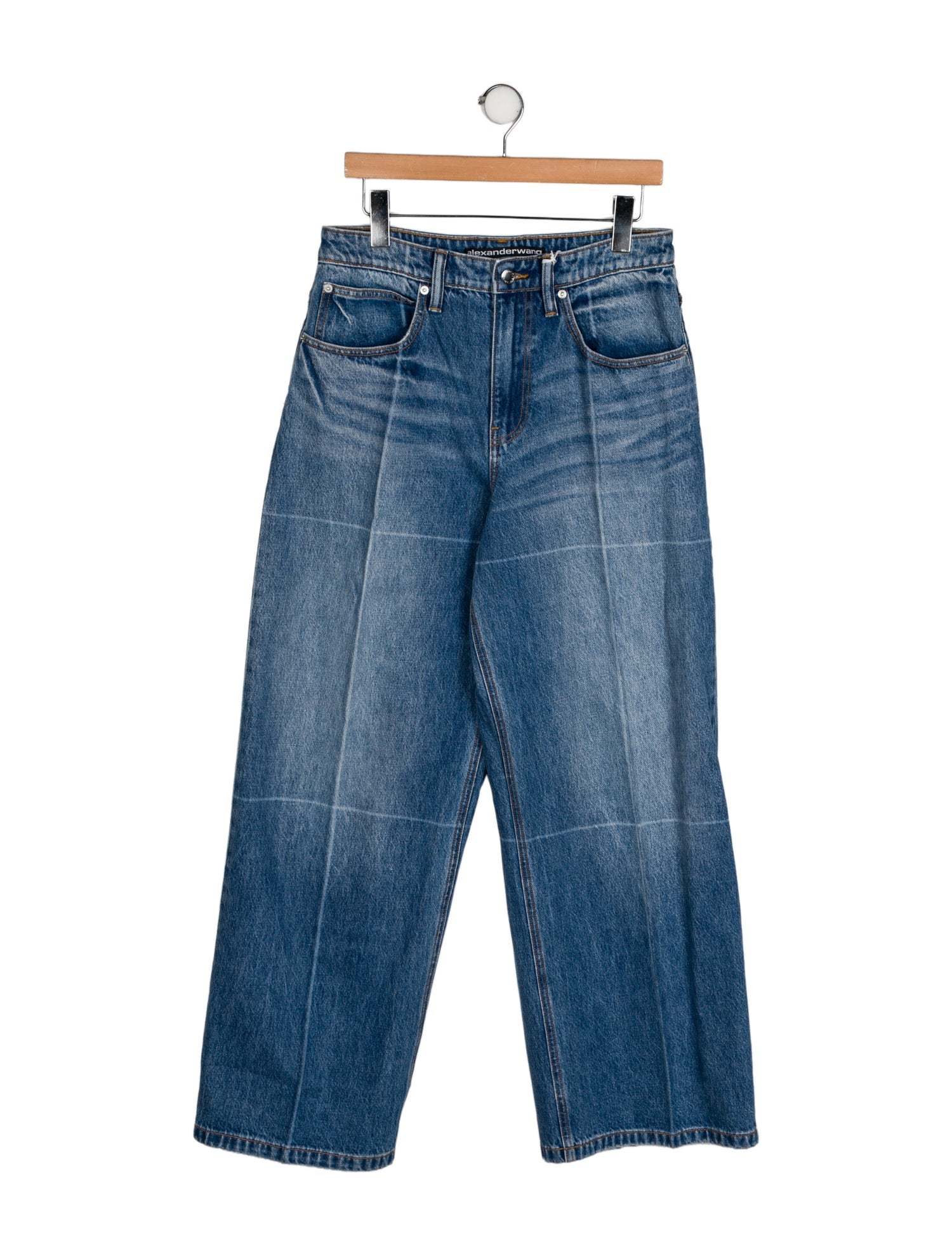 Alexander Wang High-Rise Wide Leg Jeans w/ Tags