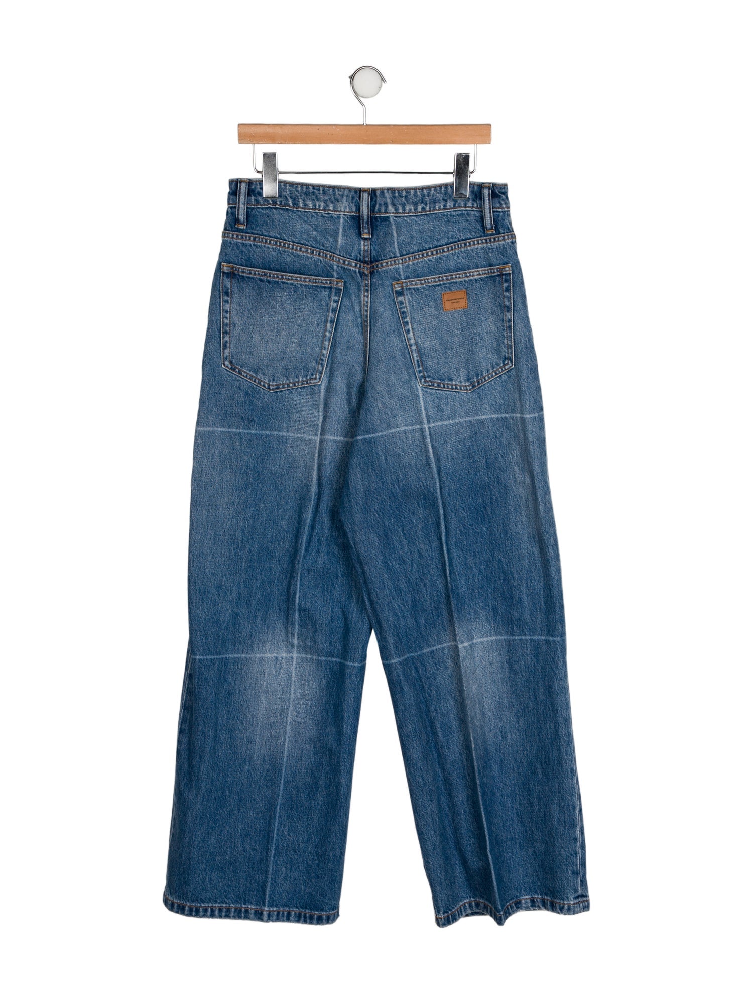 Alexander Wang High-Rise Wide Leg Jeans w/ Tags