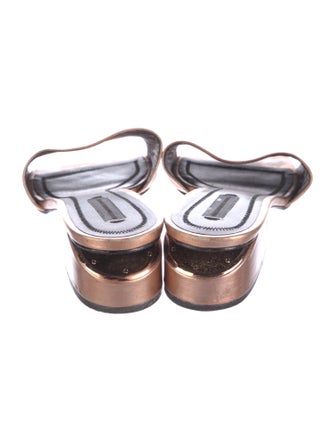 Alexander Wang Leather Slides