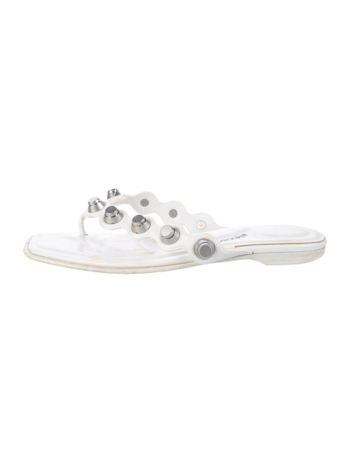 Alexander Wang Rubber Studded Accents Slides