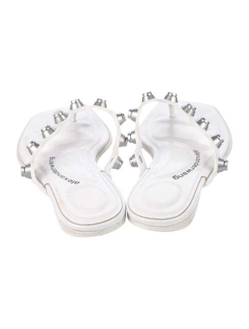 Alexander Wang Rubber Studded Accents Slides