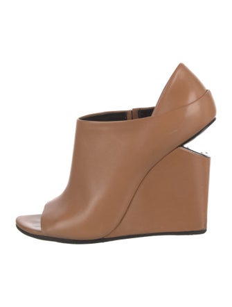 Alexander Wang Leather Cutout Accent Mules