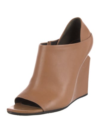 Alexander Wang Leather Cutout Accent Mules