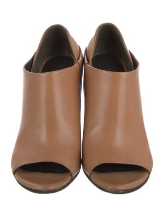 Alexander Wang Leather Cutout Accent Mules