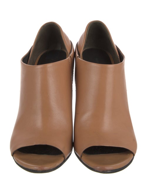 Alexander Wang Leather Cutout Accent Mules