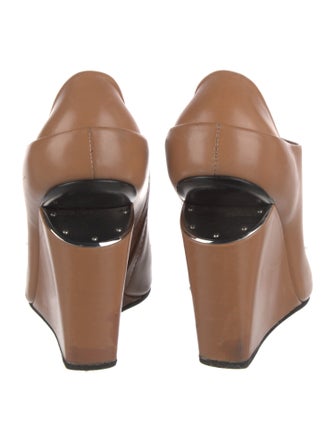 Alexander Wang Leather Cutout Accent Mules