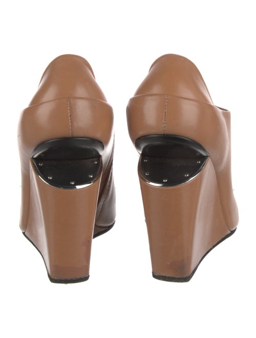 Alexander Wang Leather Cutout Accent Mules