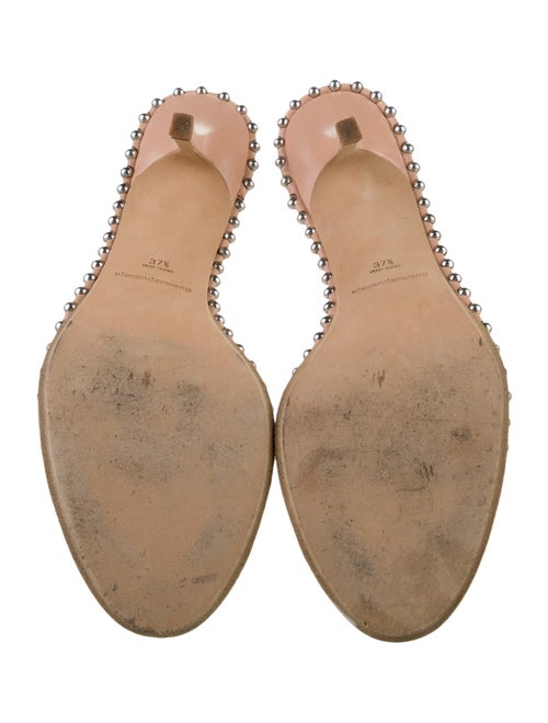 Alexander Wang PVC Studded Accents Slides