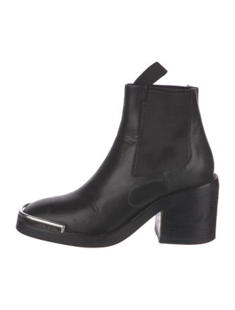 Alexander Wang Leather Chelsea Boots