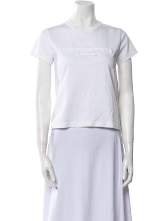 Alexander Wang Crew Neck Short Sleeve T-Shirt