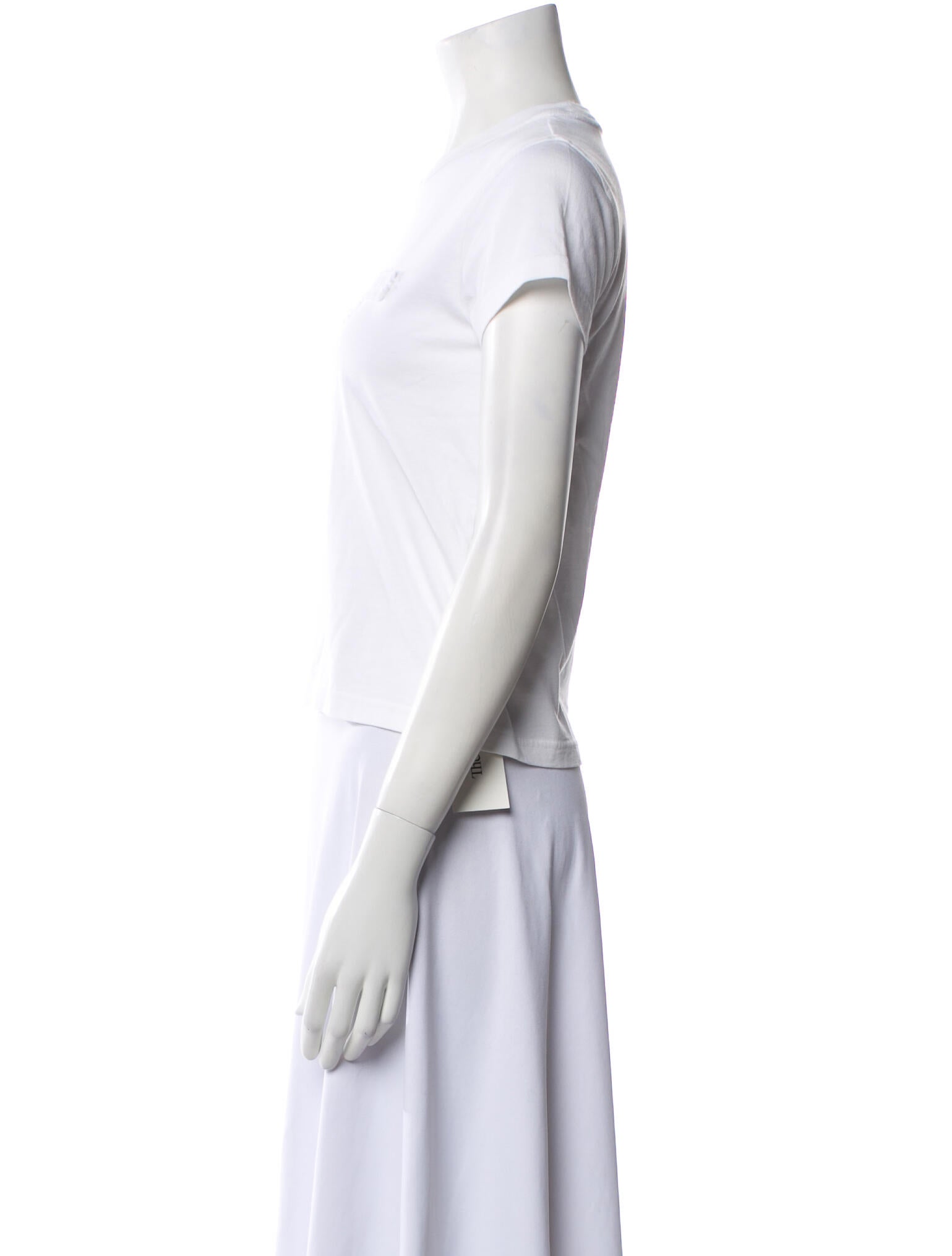 Alexander Wang Crew Neck Short Sleeve T-Shirt