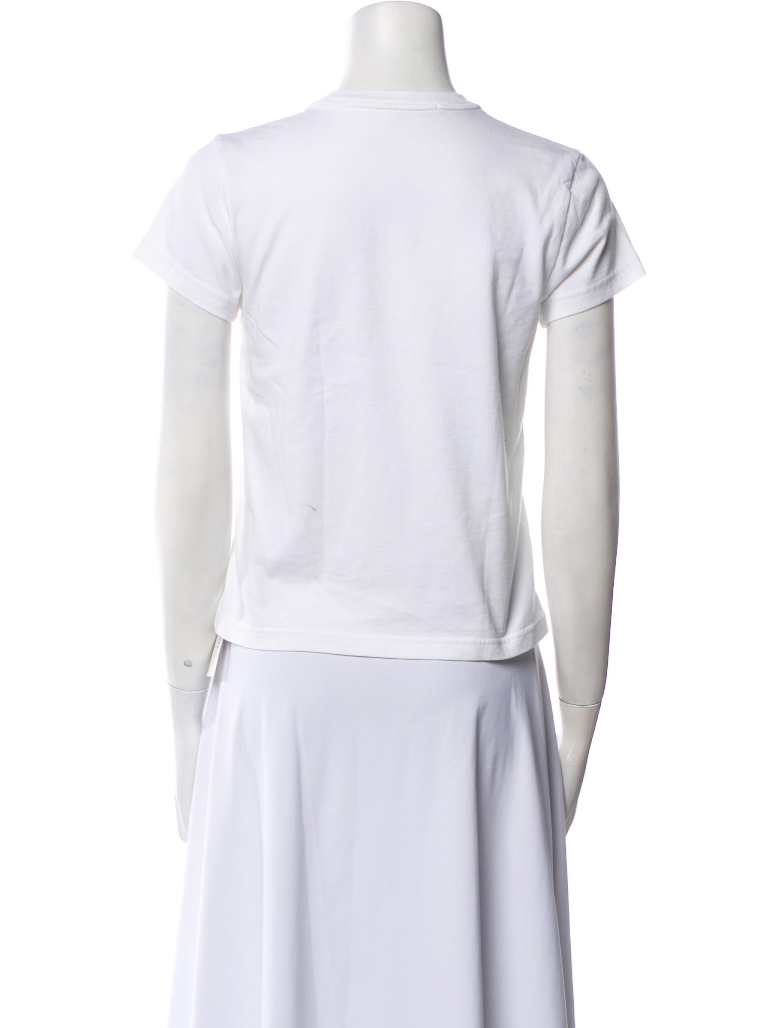Alexander Wang Crew Neck Short Sleeve T-Shirt