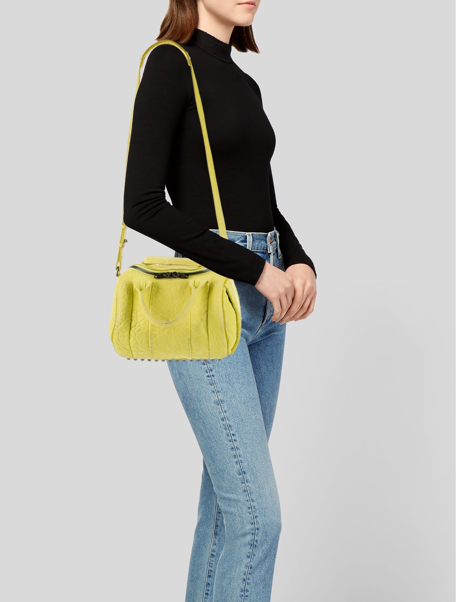 Alexander Wang Leather Top Handle Bag