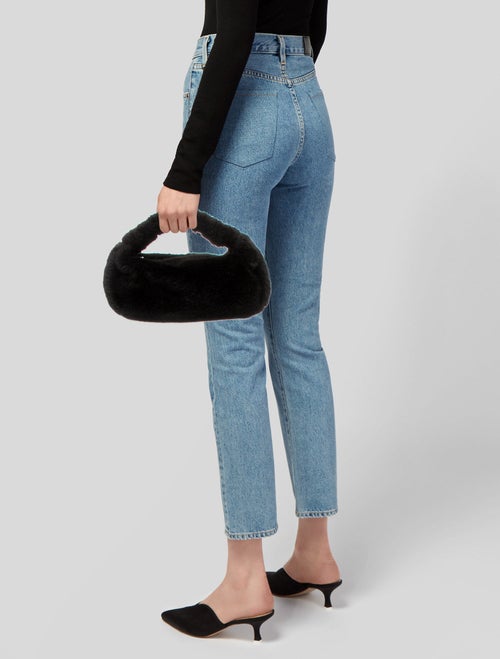 Alexander Wang Faux Fur Top Handle Bag